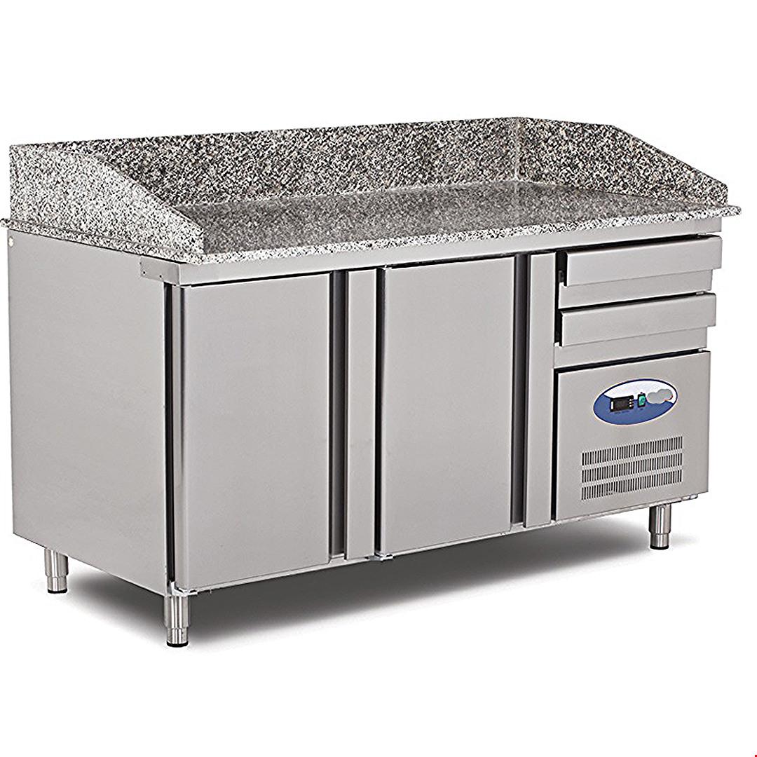 granite top refrigerated counter