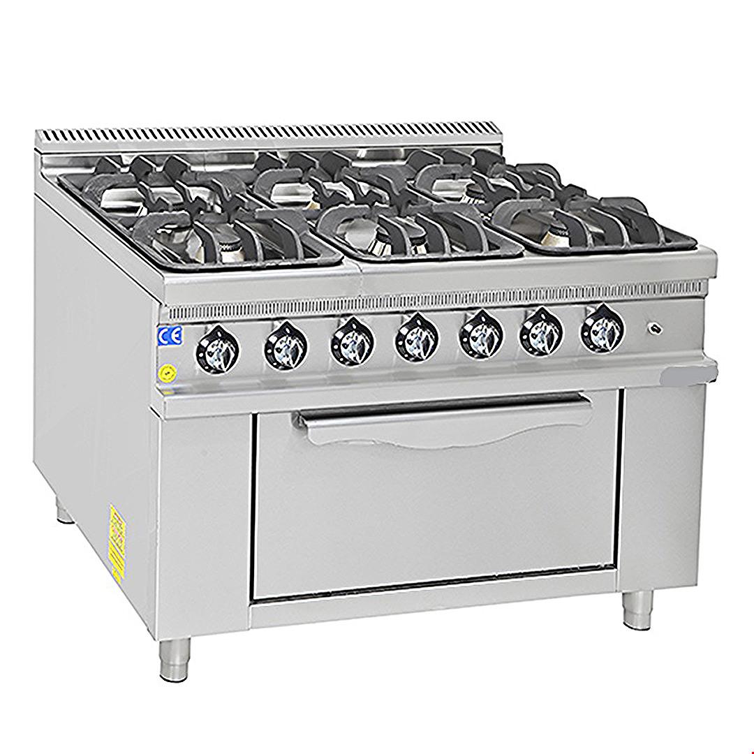 gas range with oven l